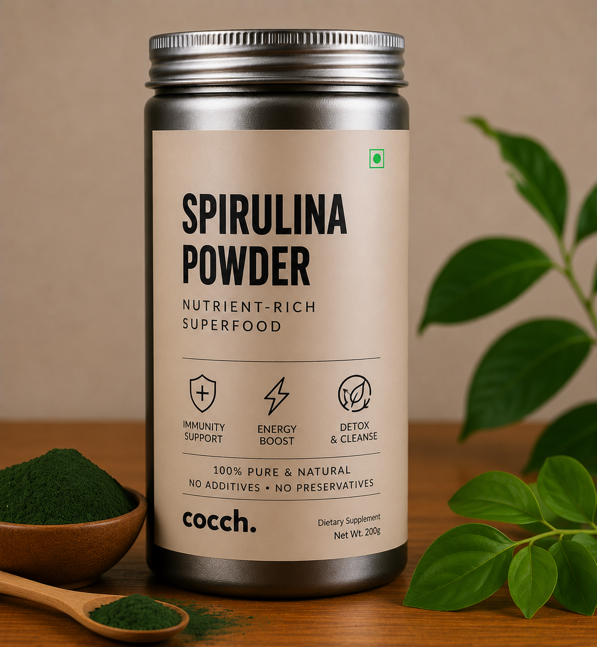 Poudre de spiruline